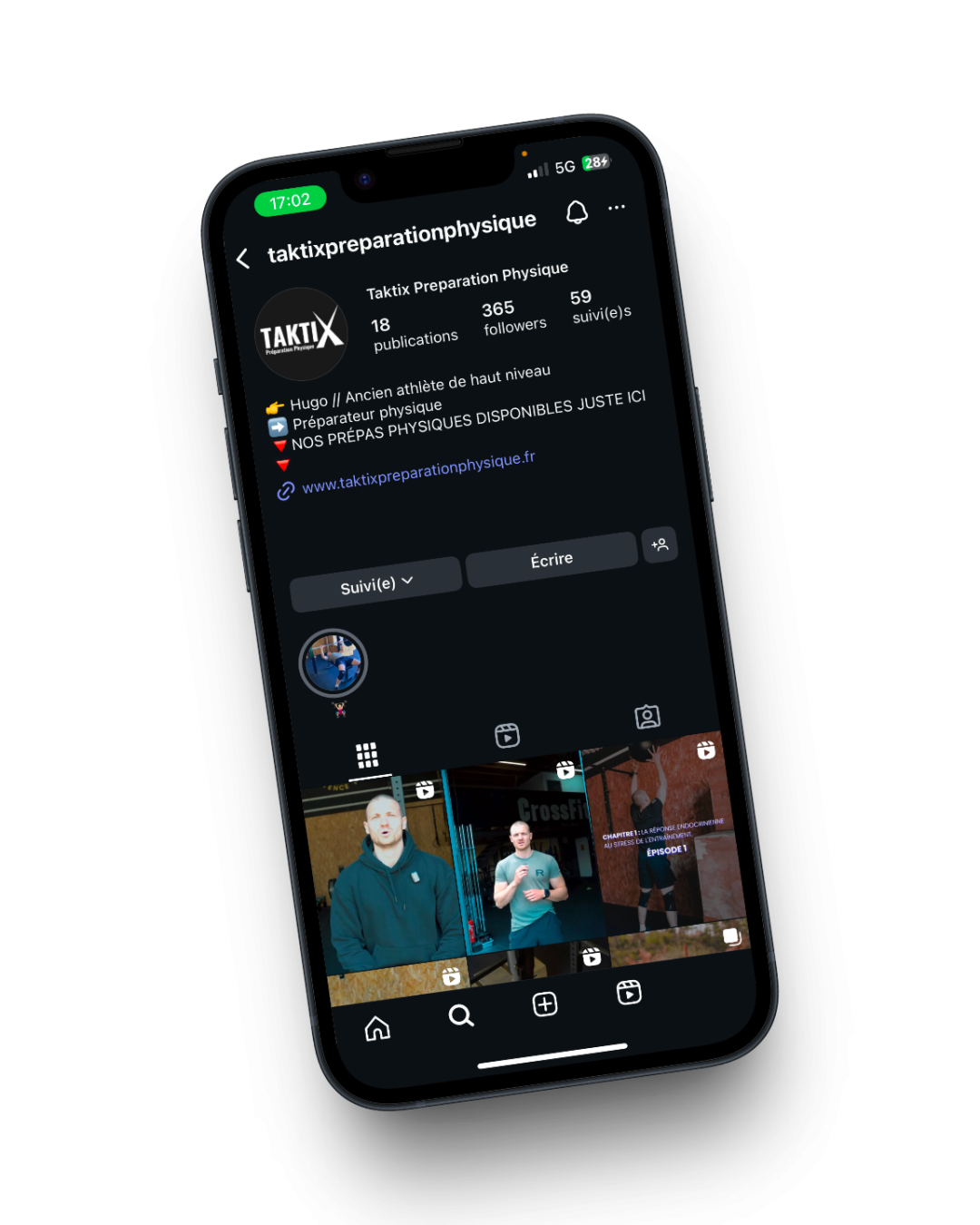 Branding pour le coach TakTix Performance